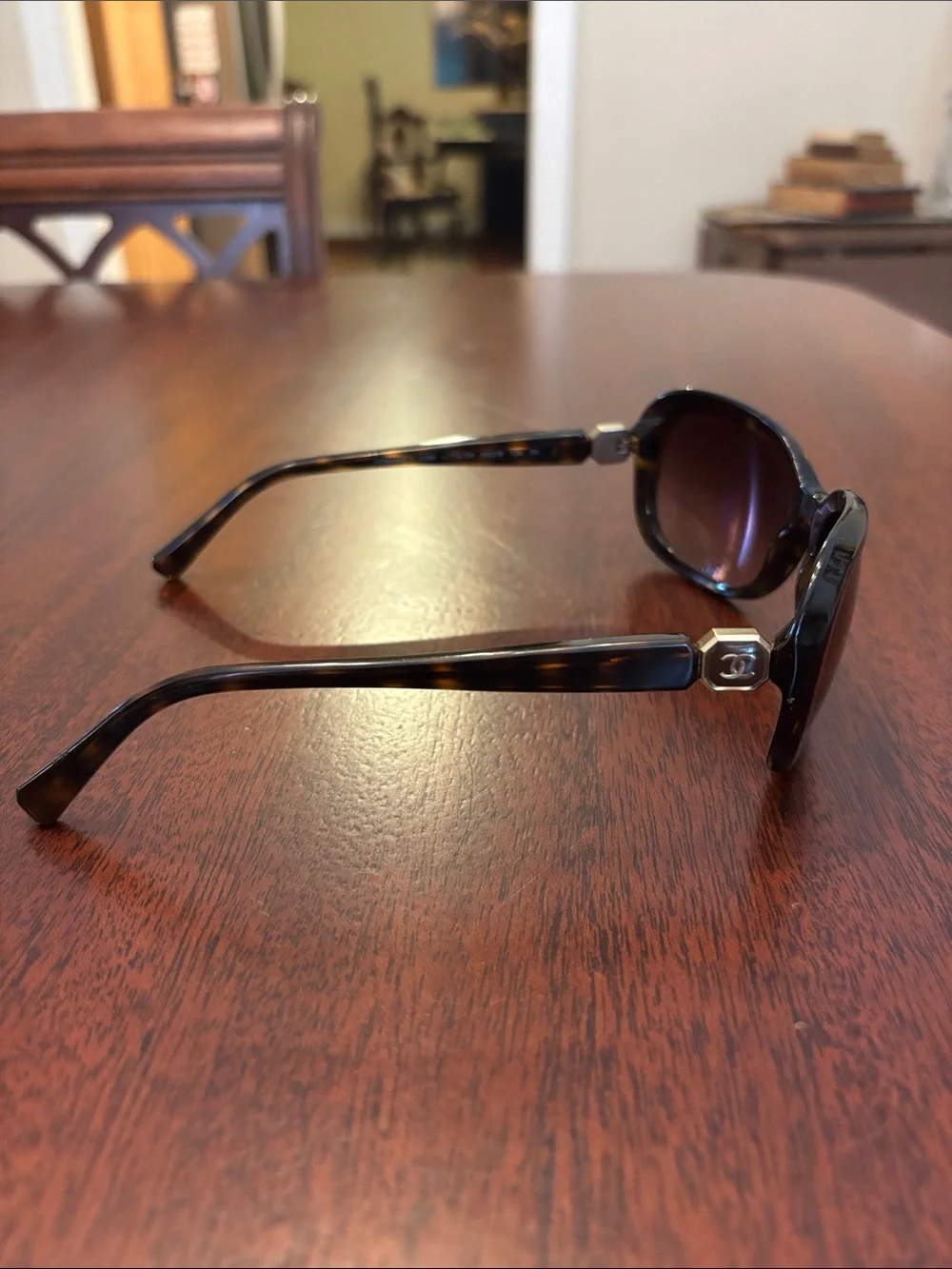 Chanel Woman’s Sunglasses Tortoise 5286